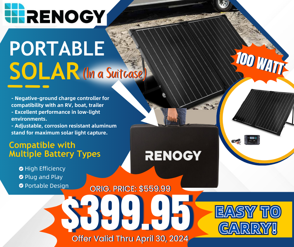 Renogy Portable Solar Suitcase